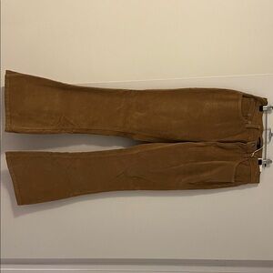 Lucky Brand High Rise Flare Pants - Tan